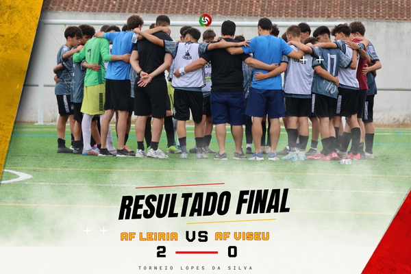 Torneio Lopes da Silva: AF Viseu entra na Liga de Ouro com derrota diante de Leiria